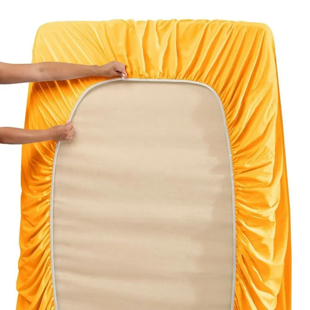Yellow Egyptian Comfort Bed Sheets 4 Piece! Sale!